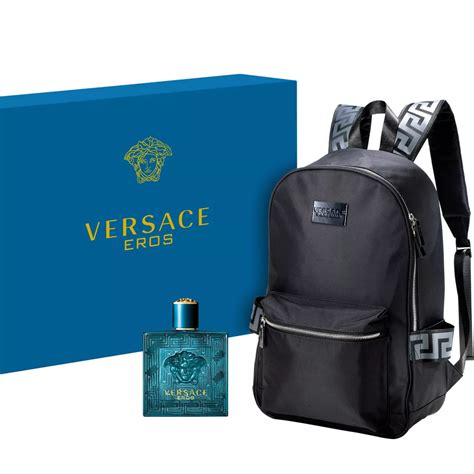 versace backpack perfume set women's|versace summer backpack for men.